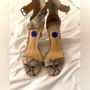 Vince Camuto Snakeskin Heels